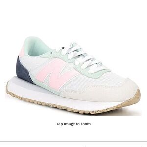 New Balance Women's 237 white mint pink size 9.5